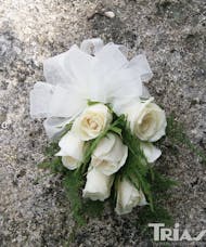 Corsage - White Spray Roses
