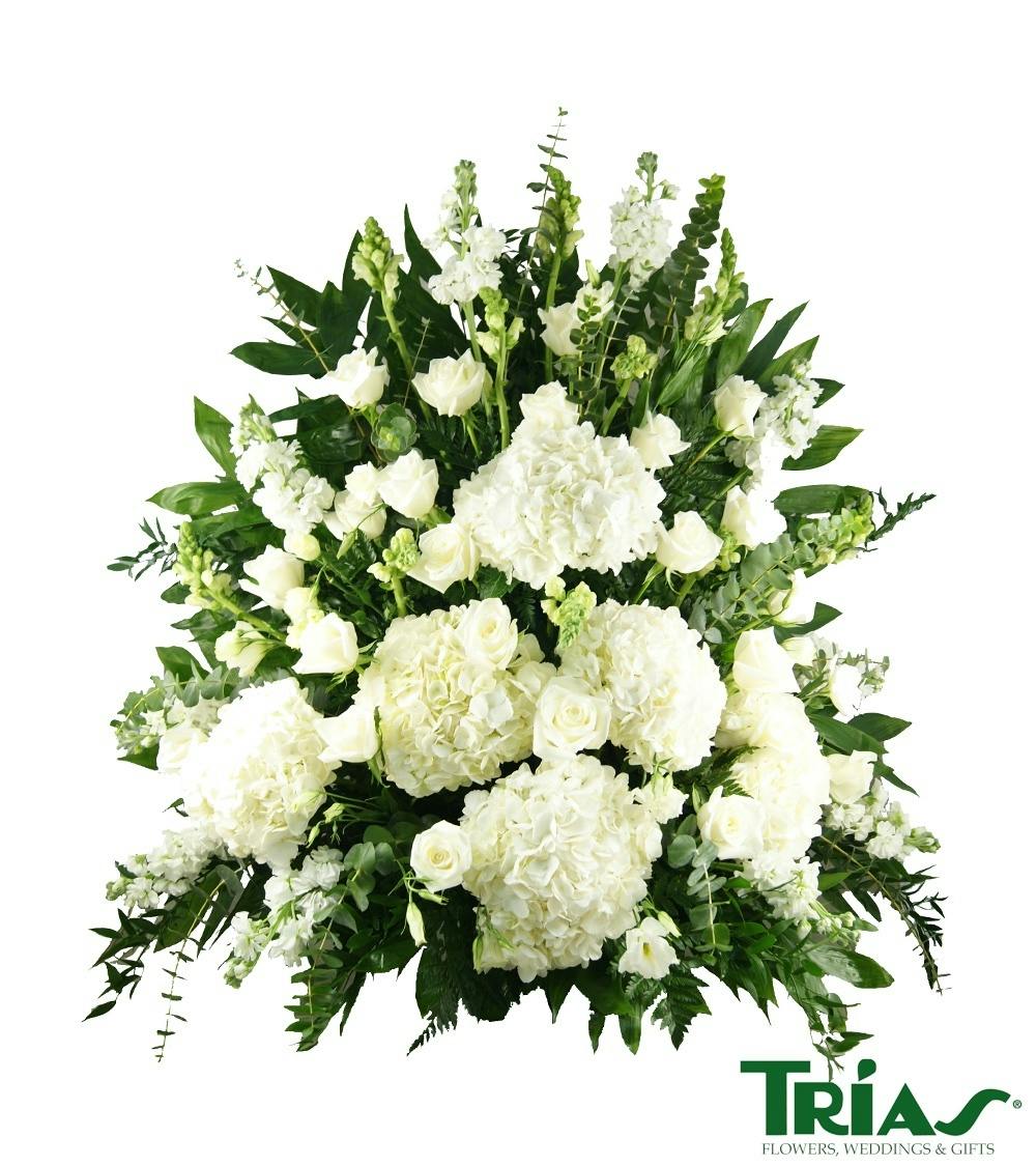 Eternal Blooms Basket Miami (FL) Sympathy Flowers Delivered Trias Flowers