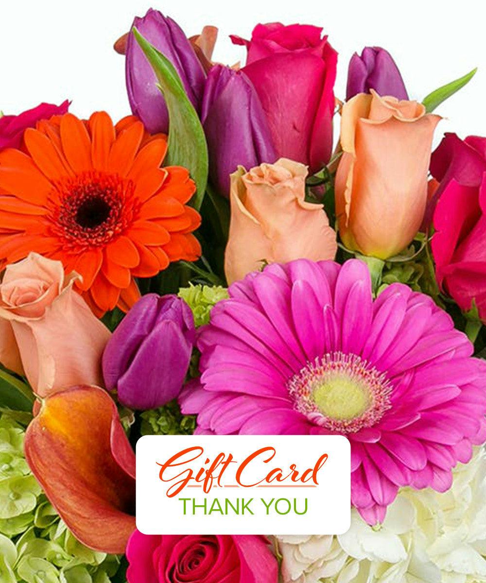 Thank you flowers and gifts Miami Flower Delivery